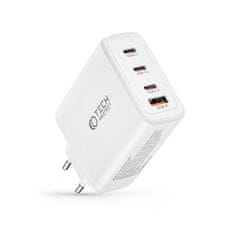 Tech-protect GaN punjač USB / 3x USB-C 100W PD QC, bijela