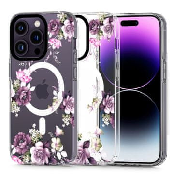 Tech-protect Magmood MagSafe maska za iPhone 14 Pro Max, spring floral