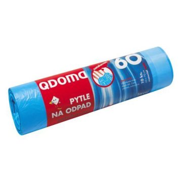 eoshop Zatezne vreće za smeće 60 L, 10 kom, 60x70 cm, 13 µ