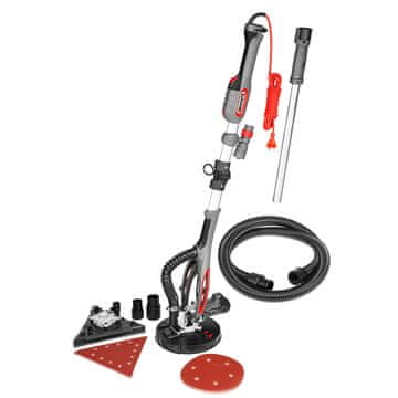 Brusilica za gips 710 W, 225 mm/215 mm, okrugla i trokutasta baza, svjetiljka