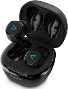  bežične Bluetooth slušalice lamax dots2 beatbass neizobličen zvuk ugodan dizajn zatvoreni mikrofon za glasovnog asistenta za telefoniranje bez ruku dugo trajanje baterije upravljanje dodirom