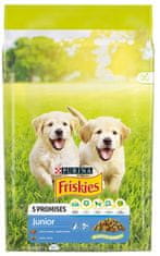 Friskies JUNIOR pas, piletina, 8 kg