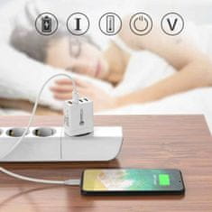 MG BK376 punjač 4x USB 48W QC, bijela