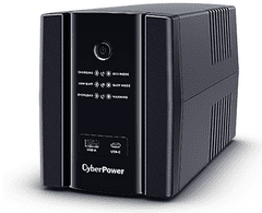 CyberPower UPS neprekidni izvor napajanja, 1500VA, 900W, crni (UT1500EG)