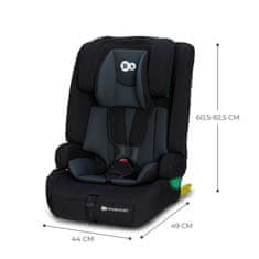 Kinderkraft Safety Fix 2 i-Size autosjedalica, 76-150 cm, crna