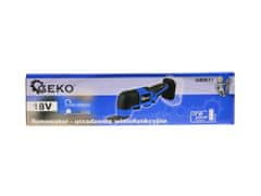 GEKO Akumulatorski oscilirajući multi-alat 18V + nastavci