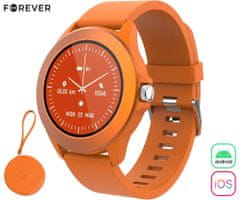 Forever Colorum CW-300 pametni sat, 3,09 cm, Bluetooth, narančasta (xOrange)