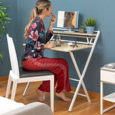 InnovaGoods Preklopivi radni stol s policom Tablezy 