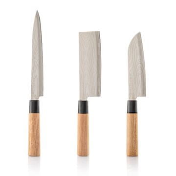 InnovaGoods Set noževa s profesionalnom torbicom za prenošenje Damas·Q