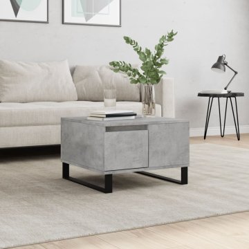 Vidaxl Klub stolić betonsko-sivi 55x55x36,5 cm