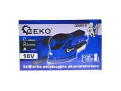 GEKO Bežični vibrirajući miš mlin 18V Li-ion LED