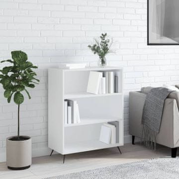 Vidaxl Polica, bijela, 69,5 x 32,5 x 90 cm, materijal na bazi drva