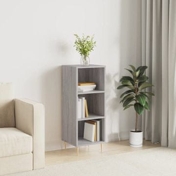 Vidaxl Ormarić, sivi hrast sonoma, 34,5 x 32,5 x 90 cm