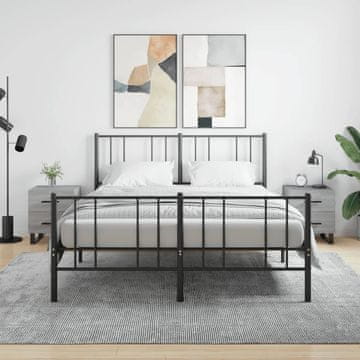 Vidaxl Noćni ormarići, set od 2, sivi hrast Sonoma, 40x35x47,5 cm