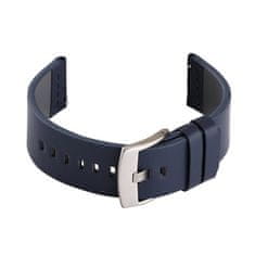 BStrap Fine Leather remen za Garmin Venu 2S, blue