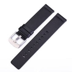 BStrap Fine Leather remen za Xiaomi Amazfit GTR 42mm, black