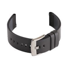 BStrap Fine Leather remen za Xiaomi Amazfit GTR 42mm, black