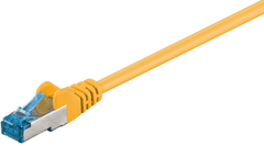 Goobay kabel za povezivanje, S/FTP, CAT 6A, 2m, žuta (93740)