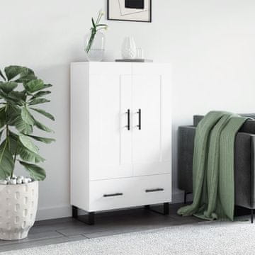 Vidaxl Visoki ormarić bijeli 69,5 x 31 x 115 cm materijal na bazi drveta