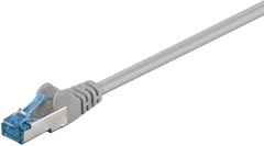 Goobay kabel za povezivanje, S/FTP, CAT 6A, 3m, siva (93782)