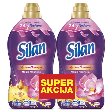 Silan Aromatherapy omekšivač , Magic Magnolia, 2 x 1.364 L
