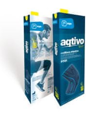 Aqtivo Sport P701 potpora za koljeno sa silikonom, S
