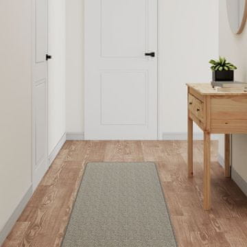 Vidaxl Tepih, izgled sisala, taupe, 50x300 cm