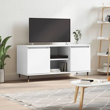 Vidaxl TV ormarić bijeli 104x35x50 cm materijal na bazi drveta