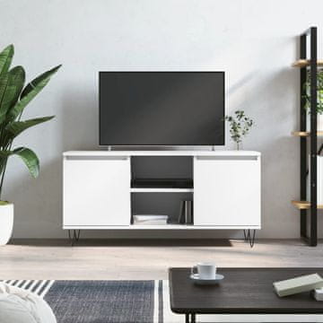 Vidaxl TV ormarić bijeli 104x35x50 cm materijal na bazi drveta