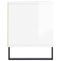 Vidaxl TV ormarić sjajni bijeli 100x34,5x44,5 cm od konstruiranog drva