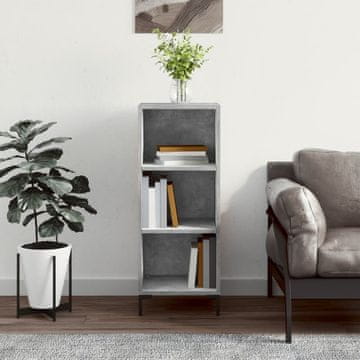 Vidaxl Ormarić Betonsko-sivi 34,5x32,5x90 cm Materijal na bazi drveta