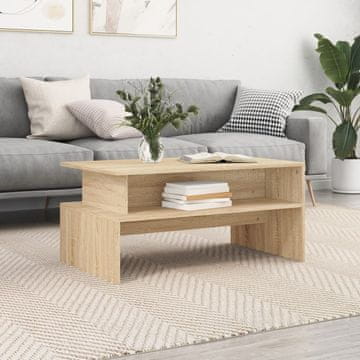 Vidaxl Klub stolić, Sonoma hrast, 90x55x42,5 cm