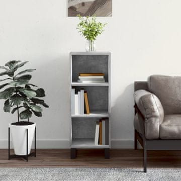 Vidaxl Ormarić Betonsko-sivi 34,5x32,5x90 cm Materijal na bazi drveta
