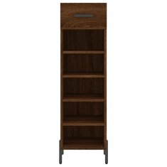 Vidaxl Ormarić za cipele boja hrasta 30x35x105 cm konstruirano drvo