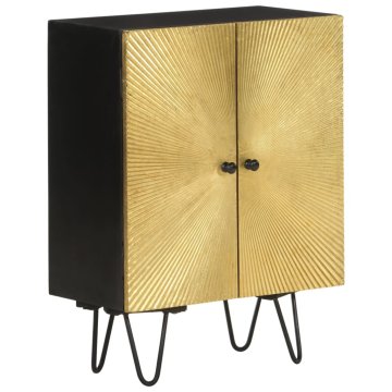 Vidaxl Komoda s ladicama, 55x30x75 cm, masivno drvo manga