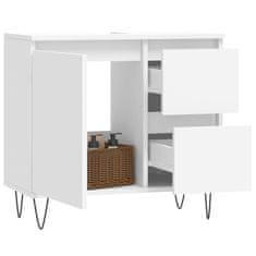 Vidaxl Kupaonski ormarić bijeli 65 x 33 x 60 cm od konstruiranog drva