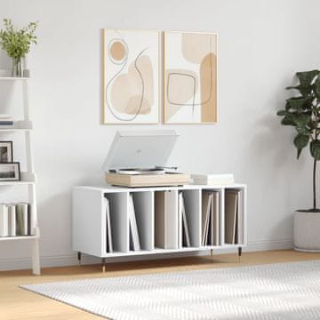 Vidaxl Ormarić za ploče Bijeli 100x38x48 cm Materijal na bazi drveta