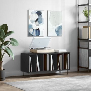 Vidaxl Ormarić za ploče crni 100x38x48 cm materijal na bazi drveta