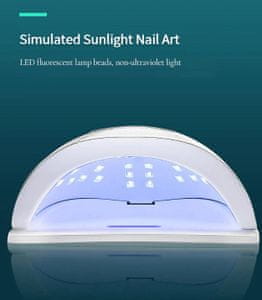  LumiNails profesionalna LED lampa za nokte, 80 W, 36x DualLED