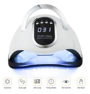  LumiNails profesionalna LED lampa za nokte, 280 W, 66x DualLED