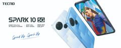 Tecno Spark 10 5G pametni mobilni telefon 4+64 Meta Black