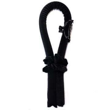 CoZy Komplet za kovrčanje kose bez topline HairCurler, Crna