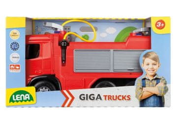 LENA LENA GIGA TRUCKS vatrogasno vozilo, 65 cm, otvorena kutija