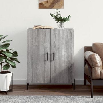 Vidaxl Ormarić, sivi hrast sonoma, 69,5 x 34 x 90 cm, materijal na bazi drva