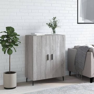 Vidaxl Ormarić, sivi hrast sonoma, 69,5 x 34 x 90 cm, materijal na bazi drva