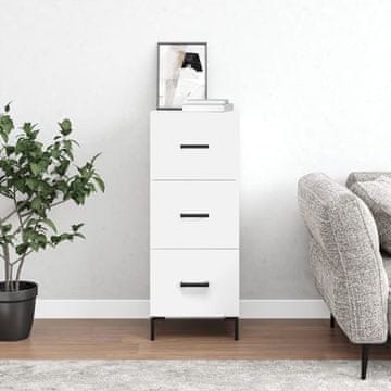 Vidaxl Ormarić, bijeli, 34,5 x 34 x 90 cm, materijal na bazi drva