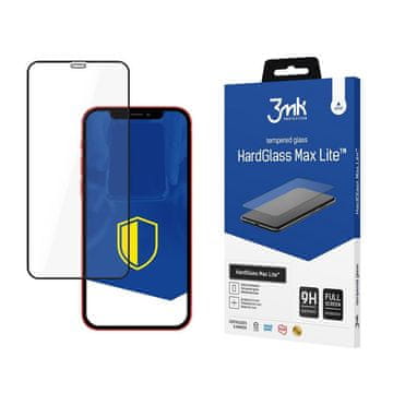 3MK HardGlass Max Lite crno kaljeno staklo za Apple iPhone 12 Mini