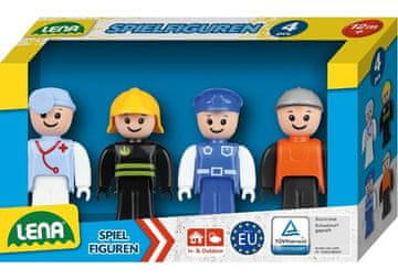 LENA LENA Set figurica, 4 komada, plava