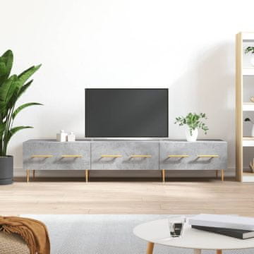 Vidaxl TV ormarić betonsko-sivi 150x36x30 cm