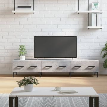 Vidaxl TV stalak betonsko-sivi 150x36x30 cm